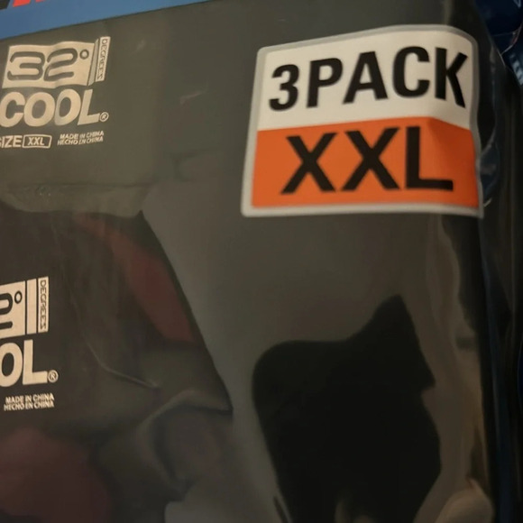 32 Degrees Men's Cool Tee, 3-pack XXL Black - Picture 7 of 7